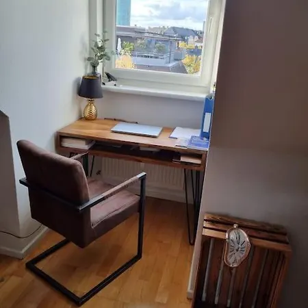 Apartment Designer With Skylineview And Air Condition Frankfurt am Main